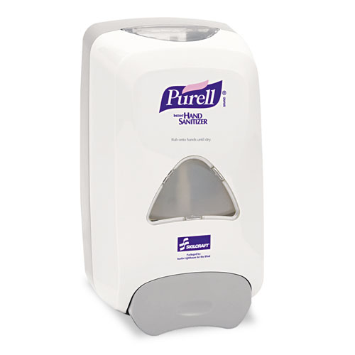 Picture of Ability One NSN5512866 1200 ml Purell Instant Hand Sanitizer Foam Dispenser&#44; Grey - 6 per Box