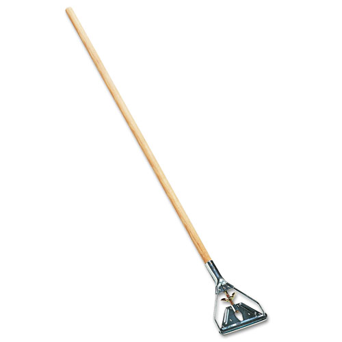 Picture of Ability One NSN2671218 Handle Type I Class Wooden Mop&#44; Brown - 1.125 in. Dia. x 60 in.