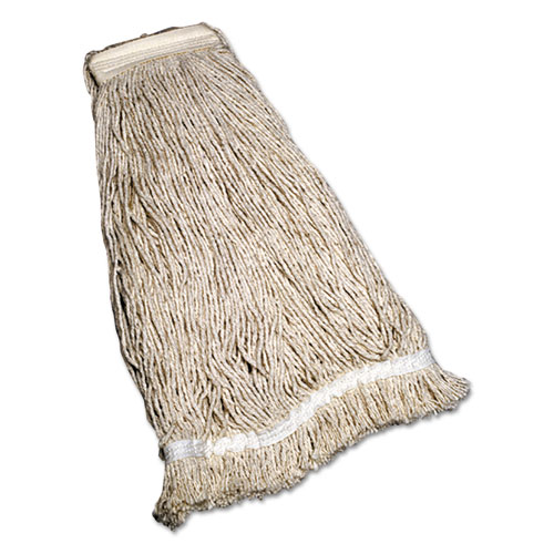 Picture of NSN9265493 31 in. Cotton &amp; Rayon Cut End Wet Mop Heads  Natural
