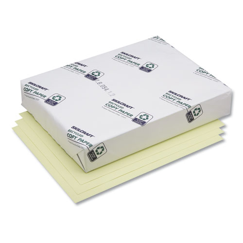 Picture of Ability One NSN0775387 20 lbs 92 Bright Bond Paper&#44; Yellow - 8.5 x 11 in. - 5000 per Box