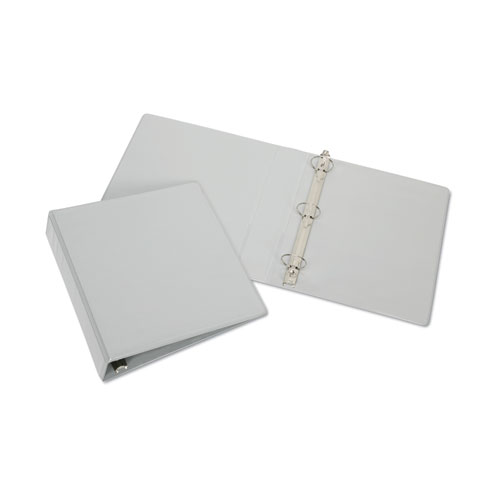 Picture of Ability One NSN5194376 1.5 in. Round Ring Binder&#44; Gray - 11 x 8.5 in.