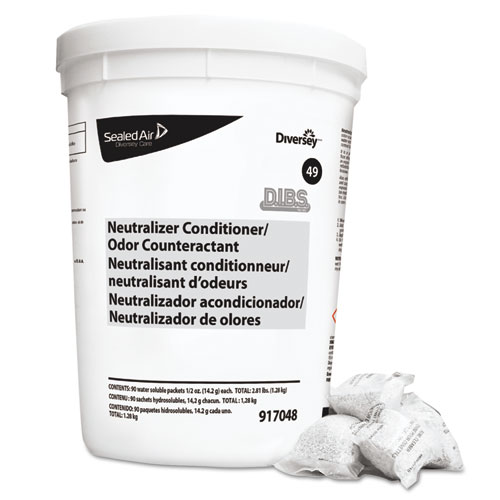 Johnson Diversey DVO917048 0.5 oz Packet Odor Counteractant Powder Floor Conditioner Cleaner - 2 per Case -  JohnsonDiversey, Inc