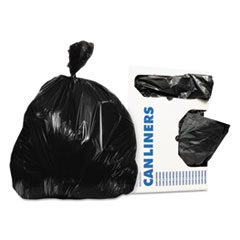Picture of Heritage Bag HERH6036MK 20-30 gal 0.5 Mil Low-Density Can Liners&#44; Black - 30 x 36 in. - 250 Per Case