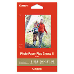 Picture of Canon Computer Systems CCSI CNM1432C005 70 lbs Photo Paper Plus Glossy II&#44; White - 4 x 6 in. - 50 Sheets Per Pack