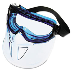 Picture of Kimberly Clark KCC18629 V90 Series Safety Goggles with Face Shield&#44; Blue Frame & Clear Lens