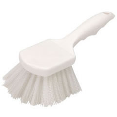 CFS3662000 8 in. Flo Pac Nylon Short Utility Brush, White - 12 Per Case