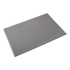 Picture of Crown Mats & Matting CWNFL2436GY 24 x 36 in. Ribbed Vinyl Anti-Fatigue Mat&#44; Gray