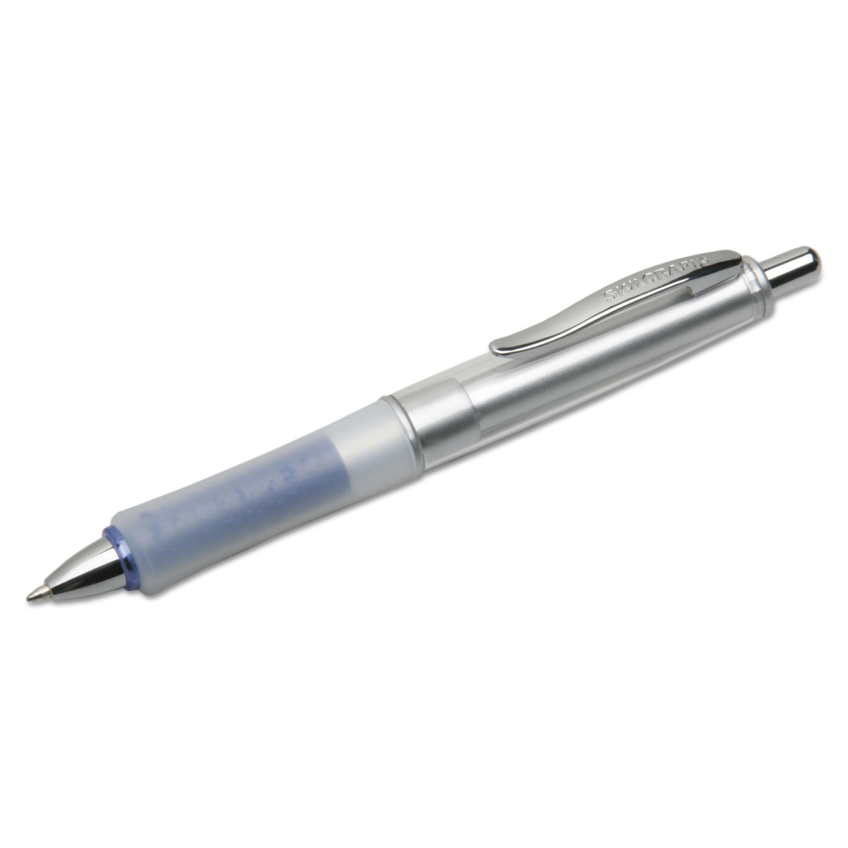 Picture of Ability One NSN6296577 1 mm Writebalance Wide Body Retractable Pen&#44; Blue