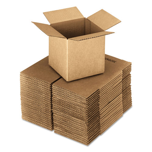 Picture of General Supply UFS181818 Cubed Fixed-Depth Shipping Boxes&#44; Brown Kraft - 18 x 18 x 18 in.