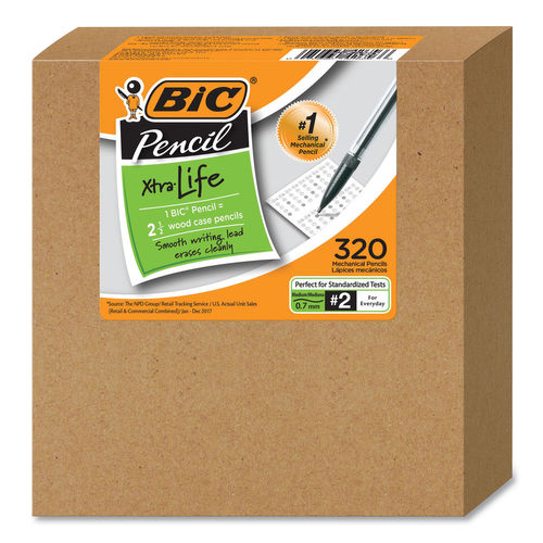 Picture of Bic BICMP320BK 0.7 mm Extra Smooth Mechanical Pencil