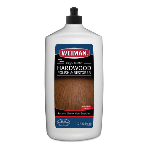 WMN523 32 oz High Traffic Hardwood Polish & Restorer - 6 per Case -  Weiman