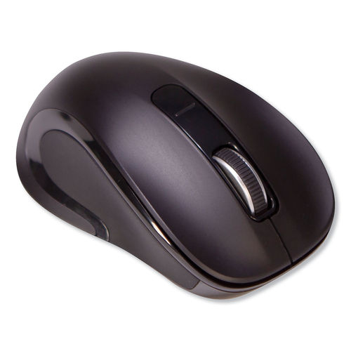 Picture of Innovera IVR61500 2.4 GHz Optical Wireless Ambidextrous Mouse, Black