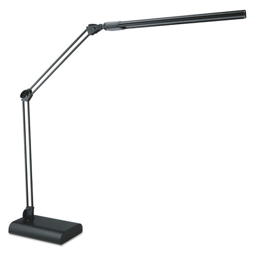 Picture of Alera ALELED908B 21.5 in. Adjustable Swivel LED Desk Lamp, Black