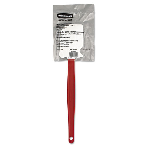 Picture of Rubbermaid Commercial RCP1963RED 13.5 in. High-Heat Cooks Scraper, Red & White