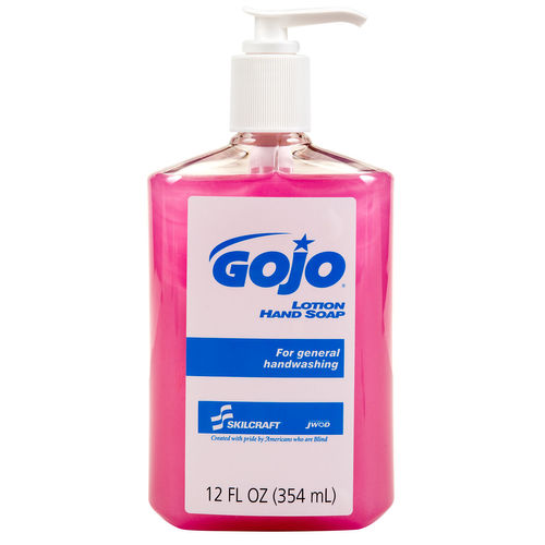 Picture of AbilityOne NSN5220839 12 oz Gojo Lotion Soap Refill - 12 Per Box