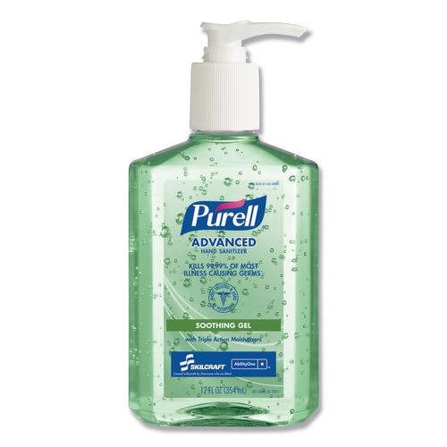 Picture of AbilityOne NSN5223887 12 oz Purell Hand Sanitizer with Aloe