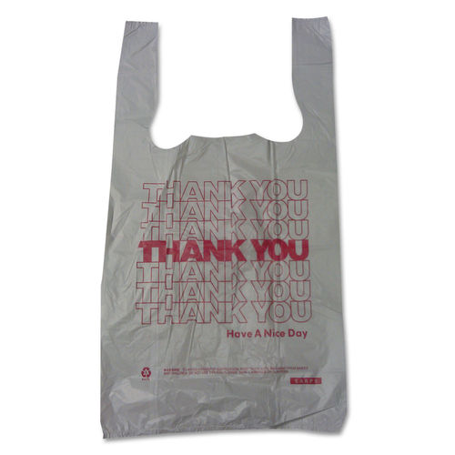 Picture of Barnes Paper BPC6415THYOU 2 Mil Plastic Thank-You Bag - 6 x 4 x 15 in.