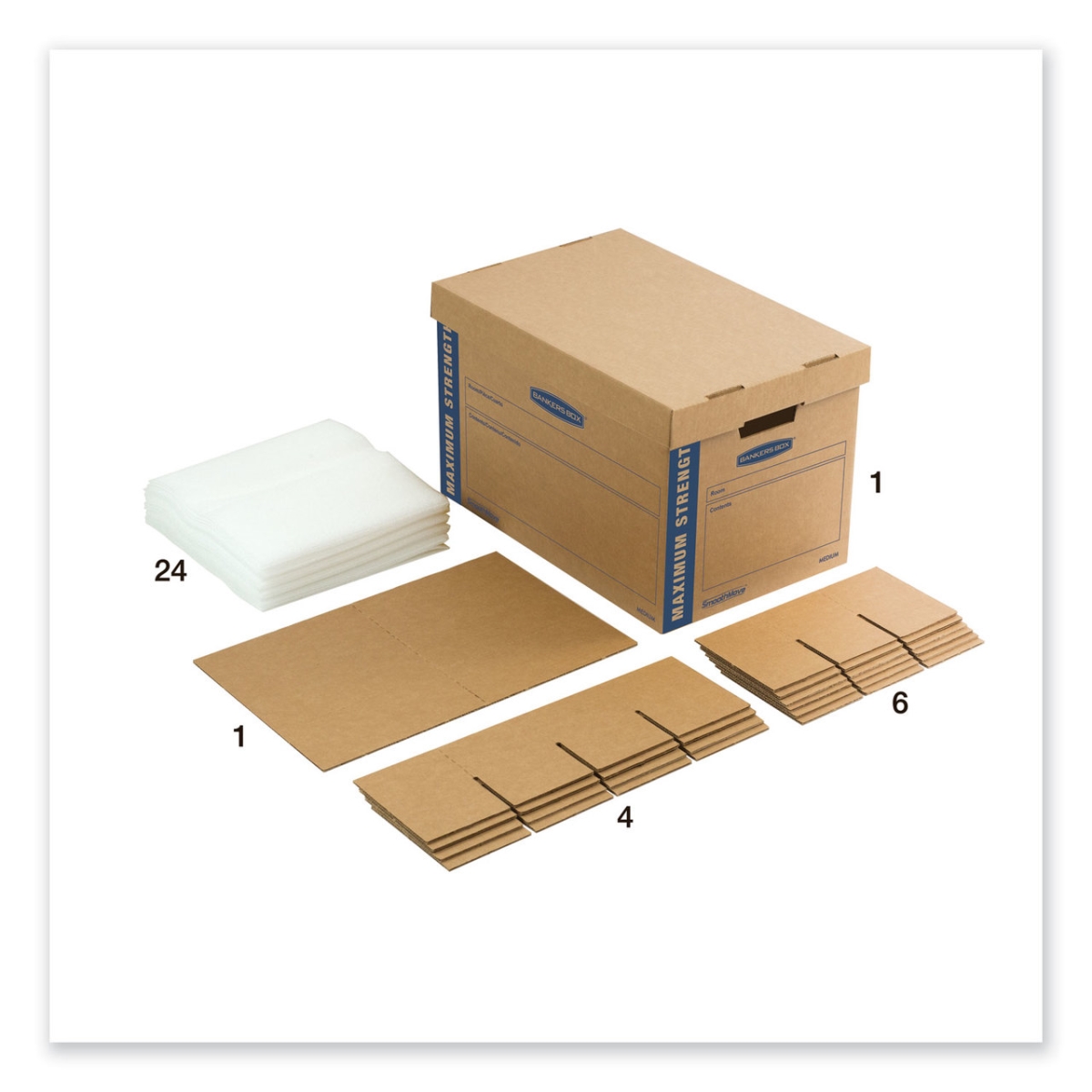 Picture of Fellowes Manufacturing FEL7710302 SmoothMove Kitchen Storage Moving Kit