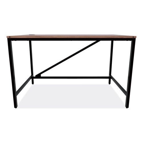 Picture of Alera ALELTD4824WA 48 x 24 in. Industrial Series Table Desk Lifting&#44; Walnut