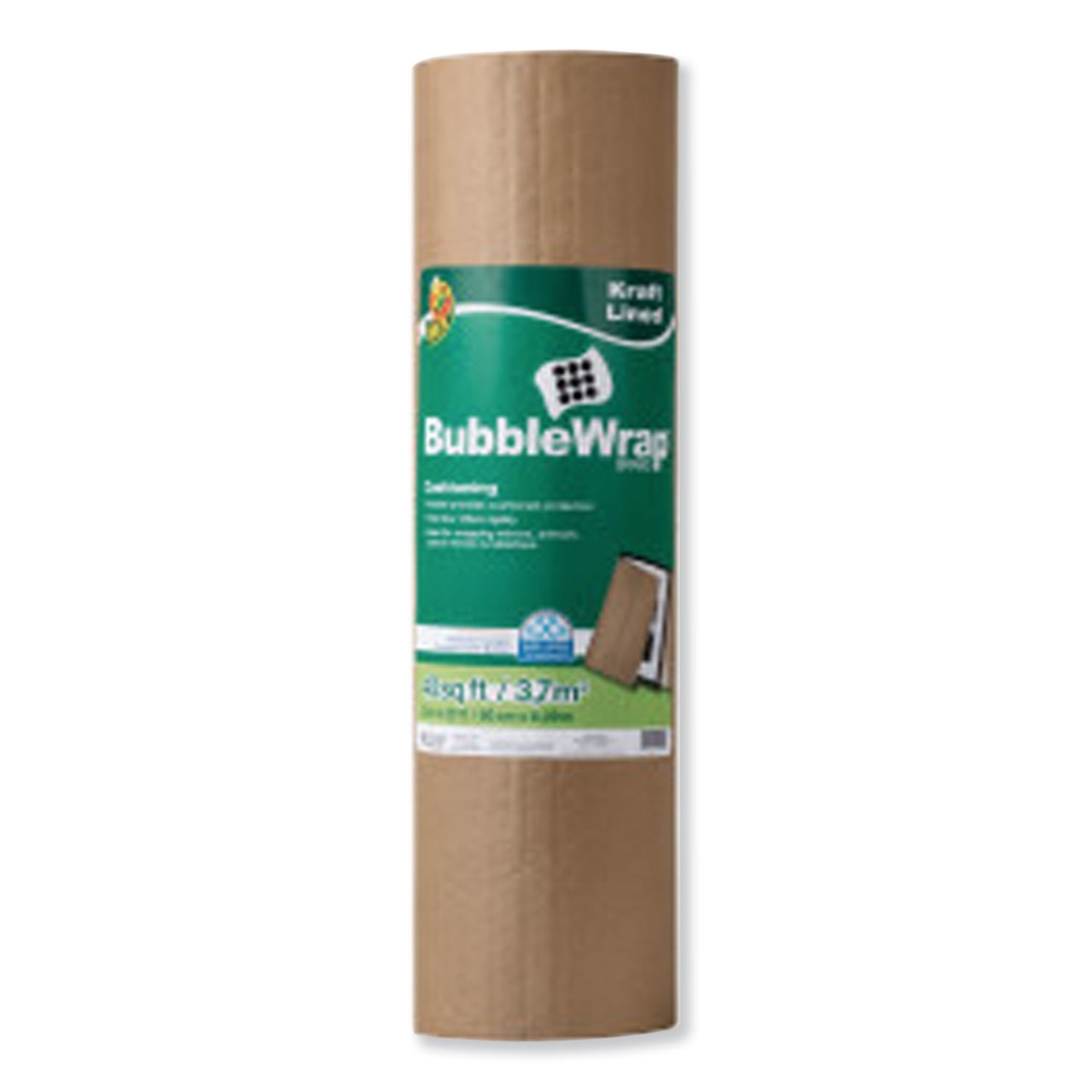 Picture of ShurTech DUC285733 24 x 20 in. Kraft Lined Bubble Wrap Cushioning&#44; Brown