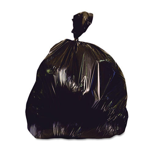 HE  Low-Density Trash Can Liner - Black - 33 gal - Case of 100 - Heavy-Duty