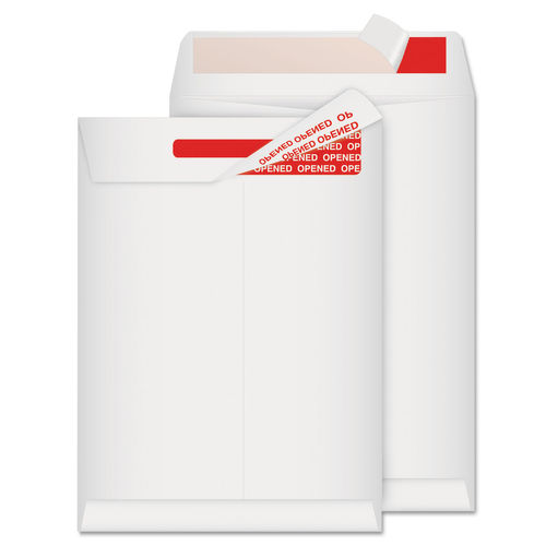 QUAR2400 9 x 12 in. Flip-Stik Flap Flap-Stik Closure Tamper-Indicating Mailers Made with Tyvek No.10.5, White - Box of 100 -  QUALITYPK
