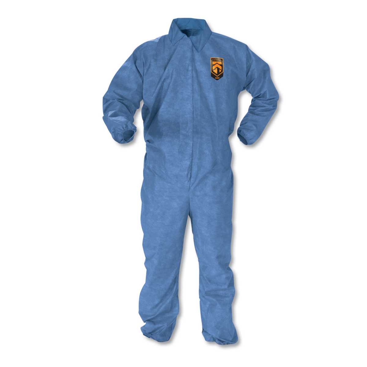 KCC45003 Elastic-Cuff, Ankle & Back Coveralls, Blue - Large -  Kimberly-Clark, KCC 45003