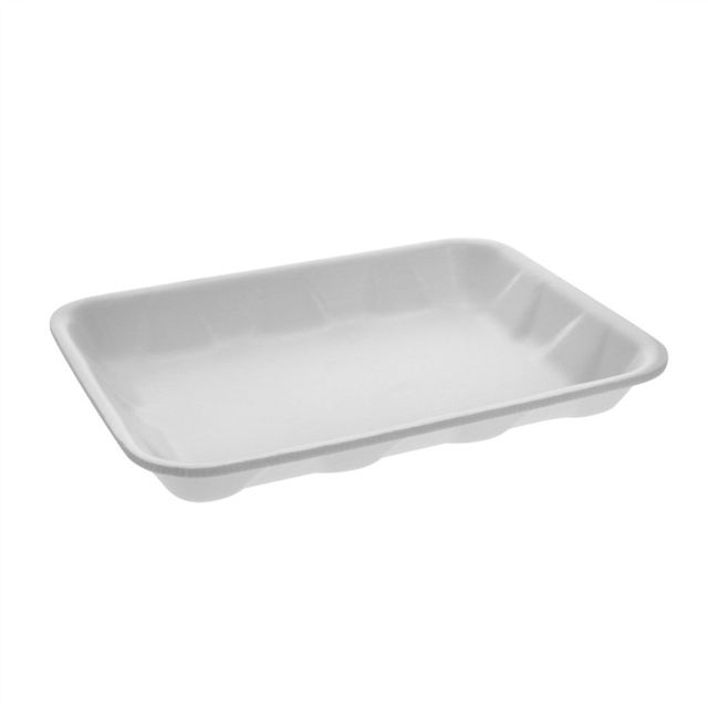 Picture of Pactiv PCT0TF104D10000 No.4D Meat Tray, White