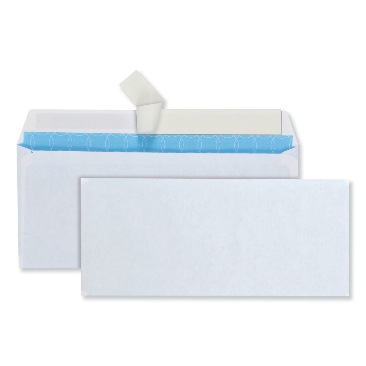 1 box-  Business Envelopes Envelope Closure Self Adhesive - White  1 box