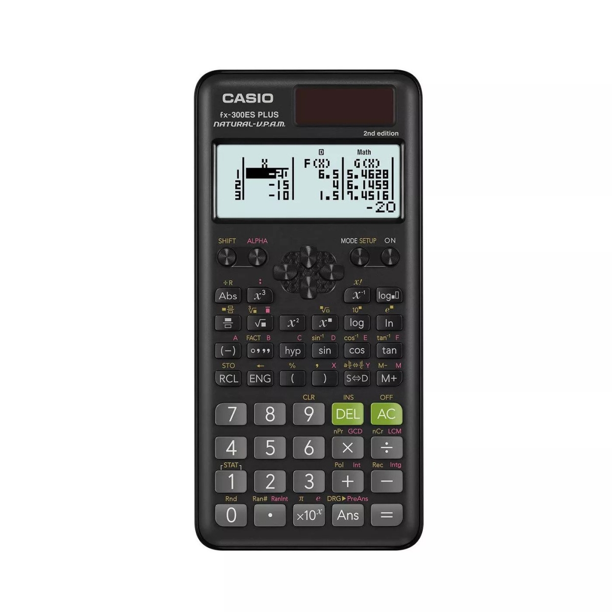 Picture of Casioinc CSOFX300ESPLS2 FX-300 Scientific Calculator - Black