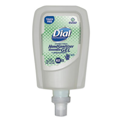 Picture of Dialsuplys DIA19029 FIT Fragrance-Free protective Gel Hand Sanitizer Manual Dispenser Refill&#44; Clear
