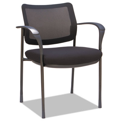 Picture of Alera ALEIV4314A Alera IV Series Guest Chairs&#44; Mesh Fabric&#44; Black