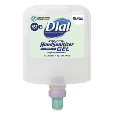 Picture of Dialsuplys DIA19708 1700 Manual Refill Antibacterial Gel Hand Sanitizer&#44; Clear