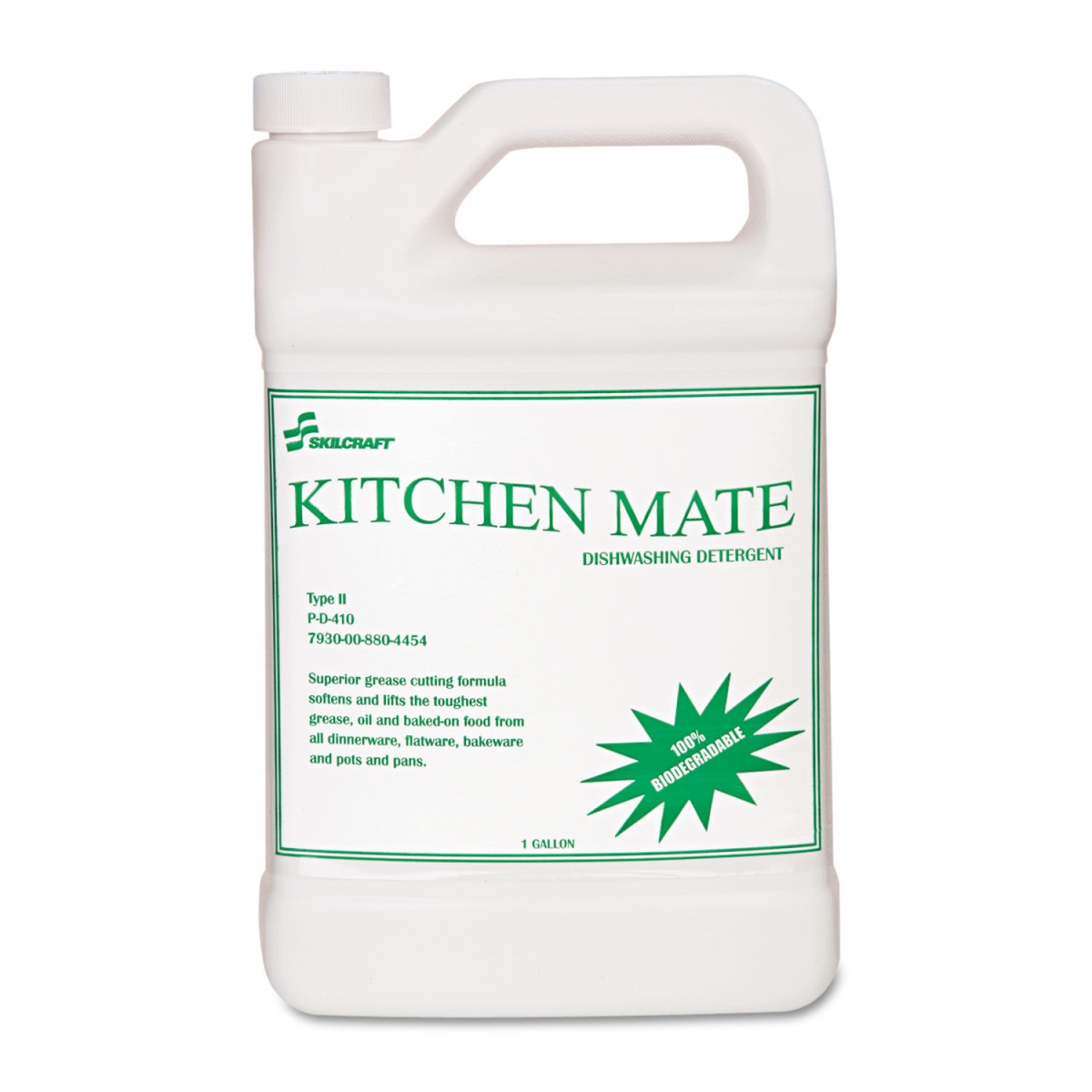 Picture of Abilityone NSN8804454 1 gal Kitchen Mate Soap Dishwashing Detergent