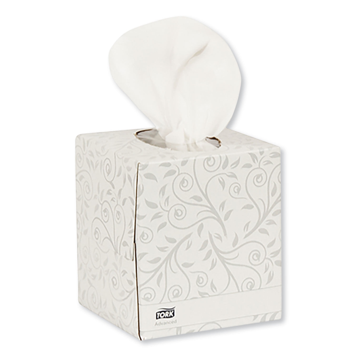 Picture of Essity TRKTF6830 Advanced Facial Tissue Cube, White