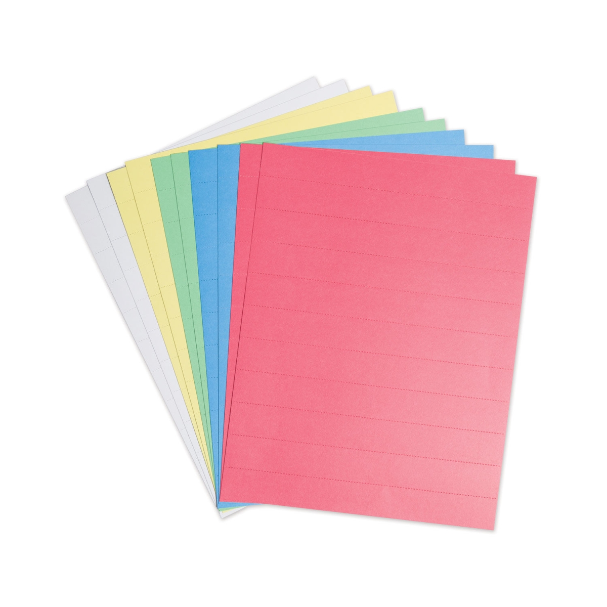 Picture of Ubrands UBRFM1614 5 x 11 in. Refill Replacement Sheet Data Card&#44; Multi Color