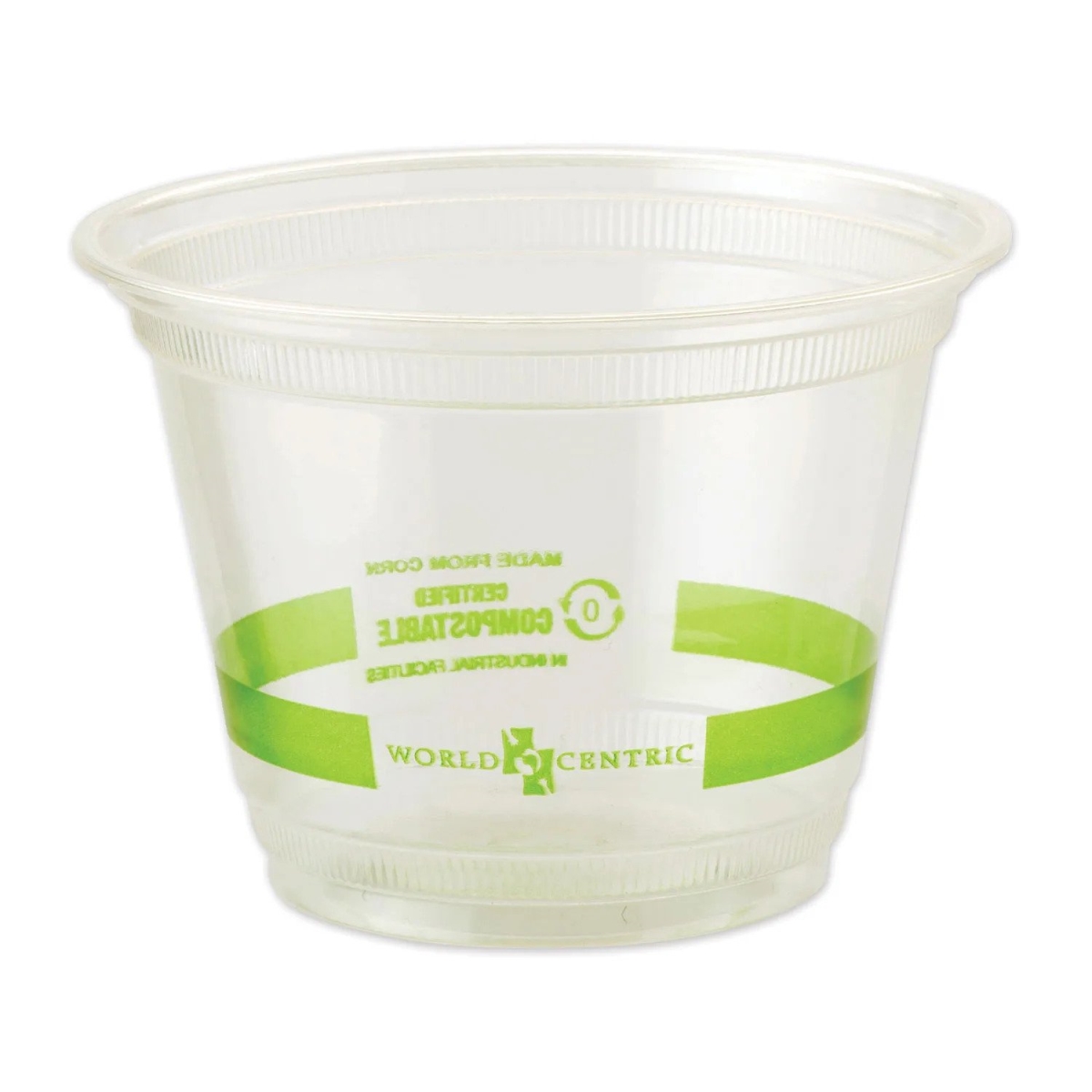 Picture of World Centric WORCPCS9Q 9 oz Cold Cups, Clear - 1000 Count
