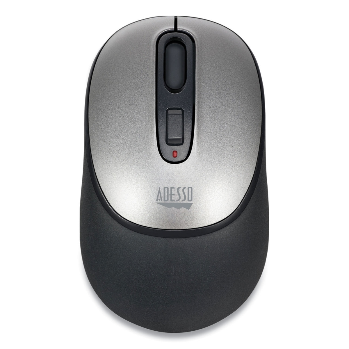 Picture of Adesso ADEA10 Antimicrobial Vertical Wireless Mouse&#44; Black & Silver