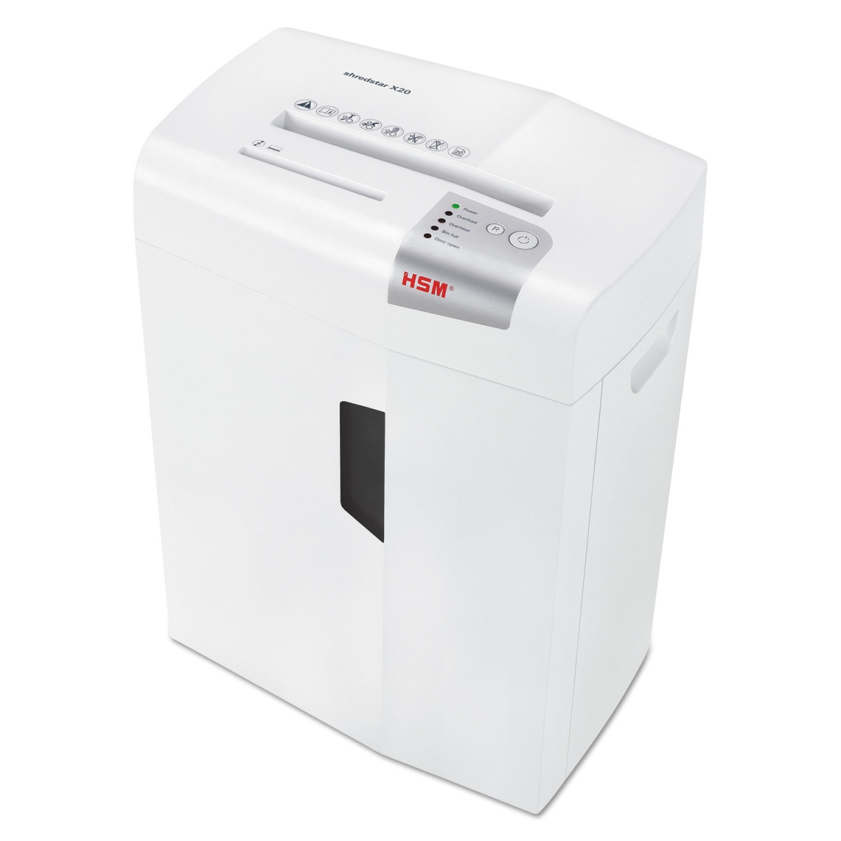 HSM1051W Shredstar X20 Cross-Cut Shredder, White
