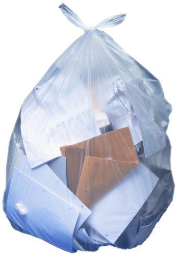 Picture of HER H4832HC 24 x 32 in. Linear Low-Density 0.7 mm Polyethylene Trash Can Liner - Clear