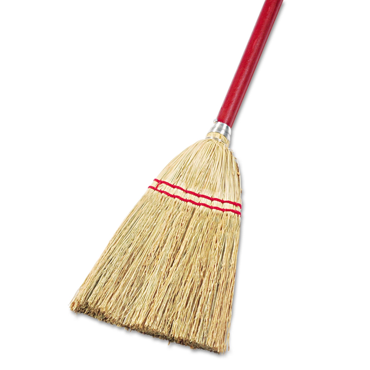 Picture of Boardwalk BWK951TCT 39 in. Corn Fiber Bristles Lobby & Toy Broom&#44; Red & Yellow