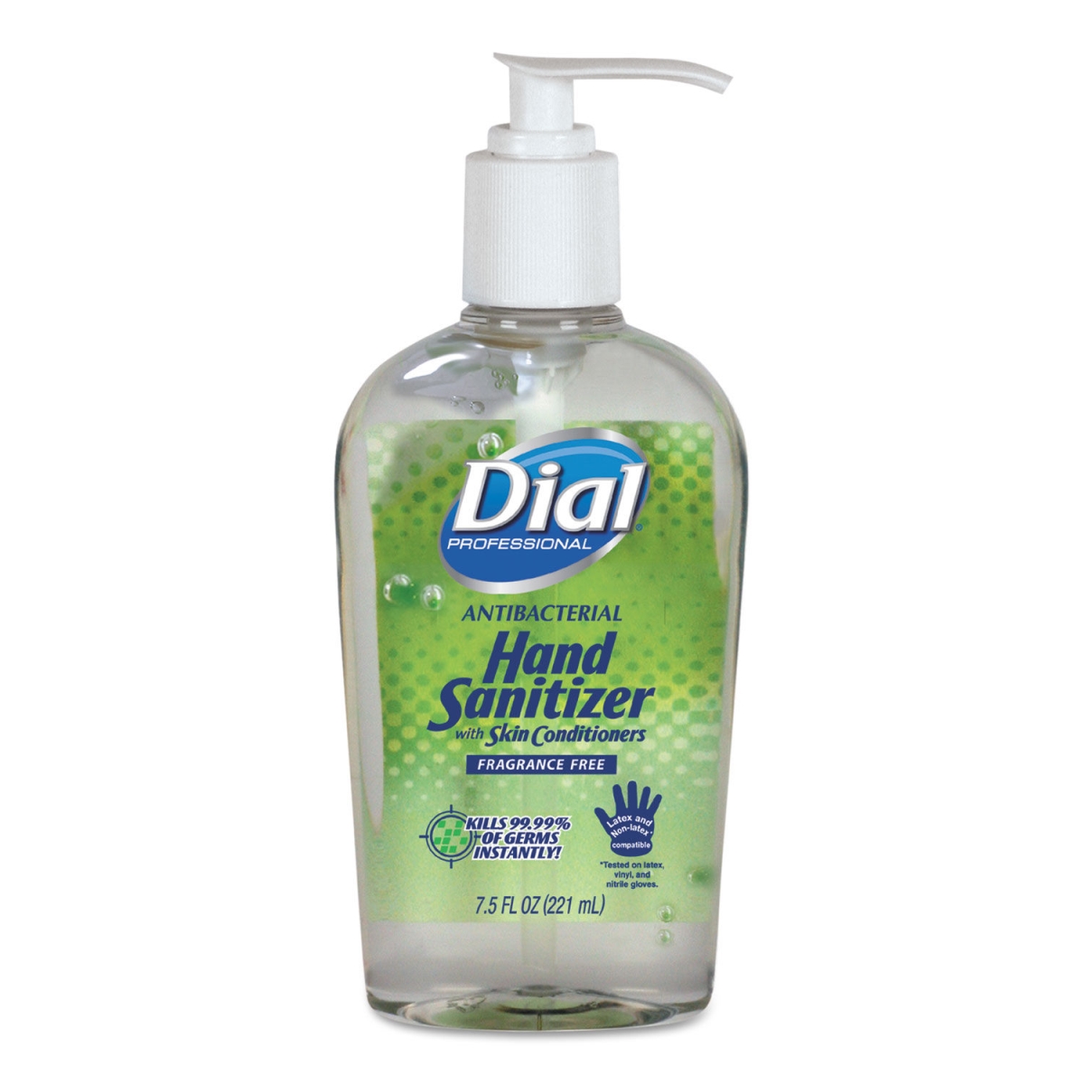 Picture of Dialsuplys DIA01585 7.5 oz Dial hygienic with Moisturizers Gel Hand Sanitizer