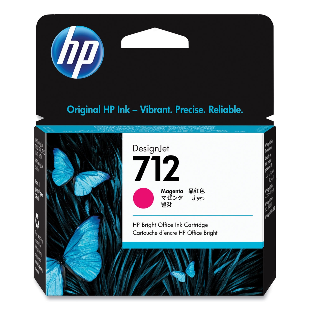 29 ml High Yield Ink Cartridge for  712, Magenta