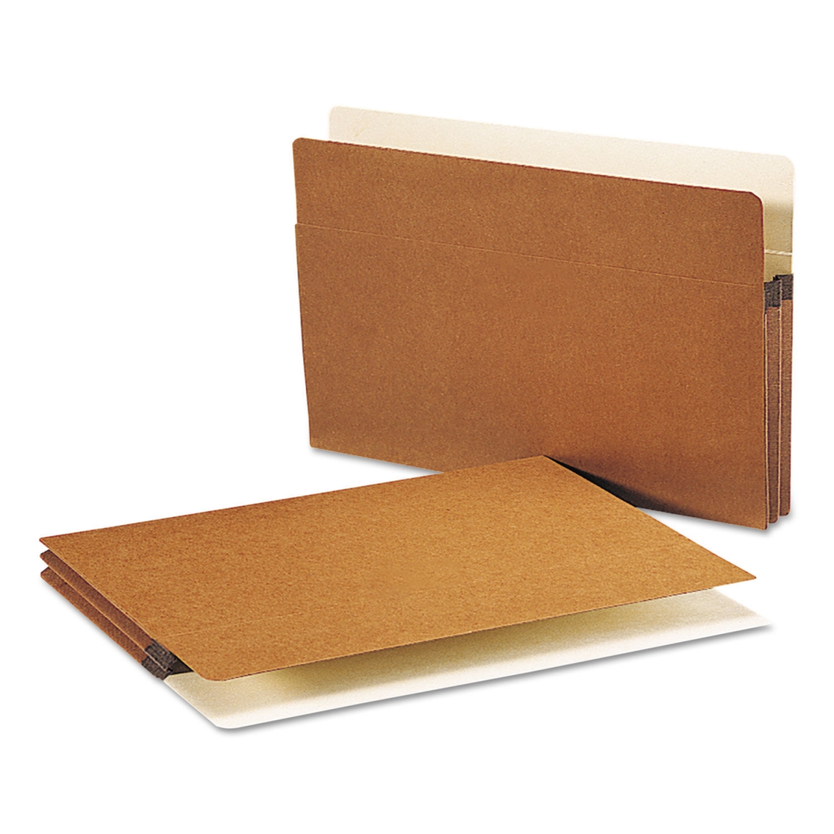 1.75 in. Expansion Drop Front File Pocket, Red - Size Legal