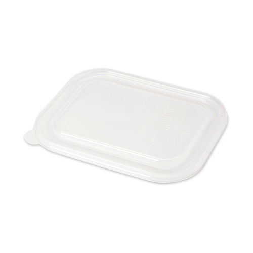 Picture of World Centric CTLCS3 24-48 oz PLA Box Lid, Clear