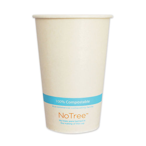 Picture of World Centric CUSU16C 16 oz Notree Paper Cold Cups, Natural