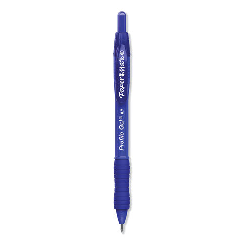 Picture of Papermate 2095449 0.7 mm Profile Retractable Gel Pen&#44; Blue - 36 per Pack