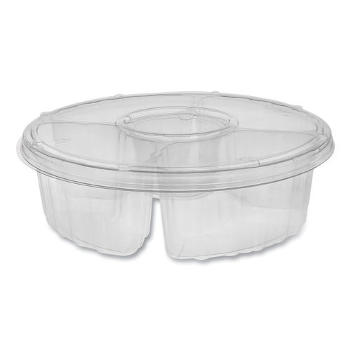 Picture of PCT 1064DP4CLRL 64 oz Platter Clear Container