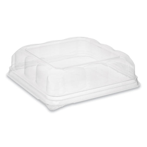 Picture of PCT 75S20SDOME 6 x 6 in. Dome Lid for Square Container, Clear