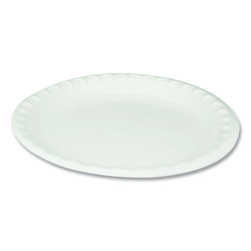 Picture of PCT 0TH10010000Y 10.25 in. Unlaminated Foam Dinnerware Plate, White